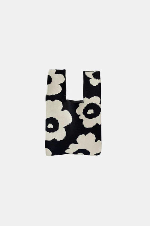 Zenana Flower Eco-Friendly Knitted Handbag - Image 7