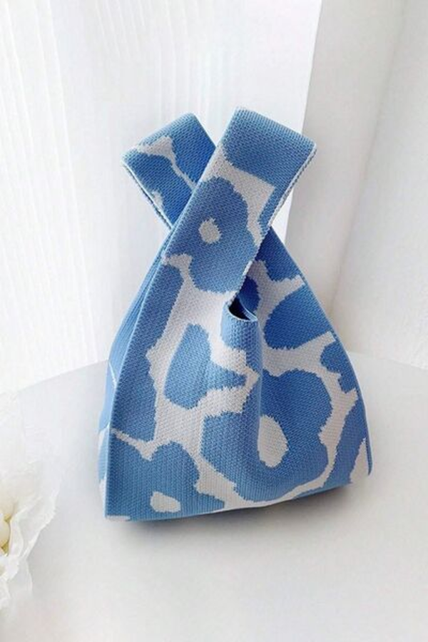 Zenana Flower Eco-Friendly Knitted Handbag - Image 5